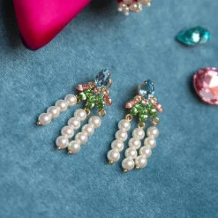 Afrodite Earrings/Pastel Combo