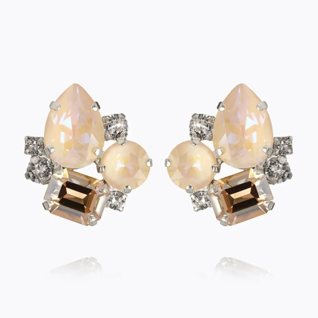 Angelina Earrings/Ivory Delite Combo