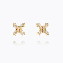 Crystal Mini Star Earrings/Crystal