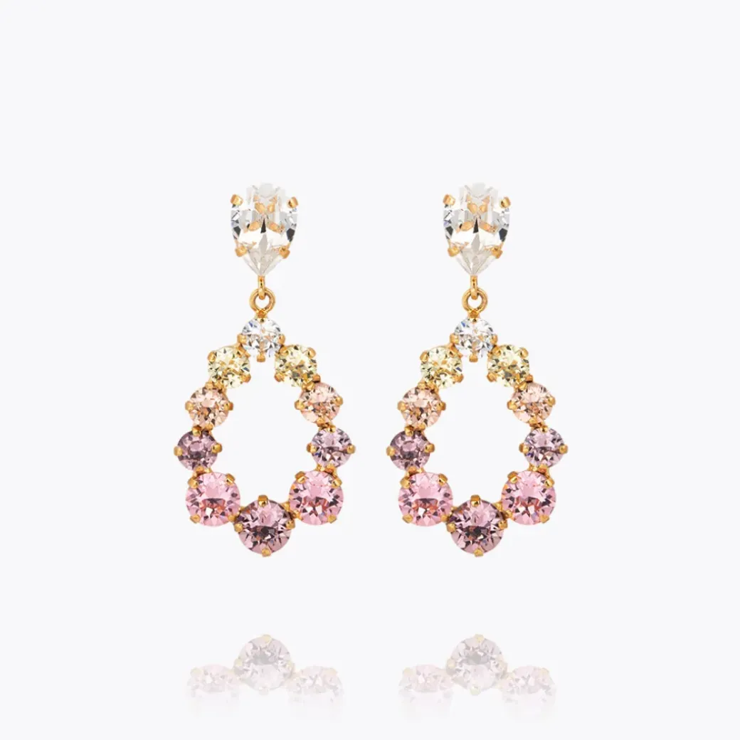 Delia Earrings/Pastel Rainbow Combo