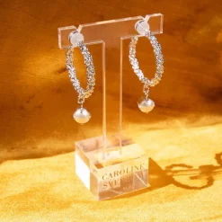 Elena Earrings/Pearl