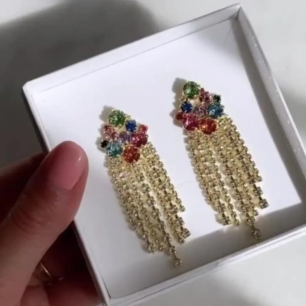 Elissa Earring/Rainbow Combo