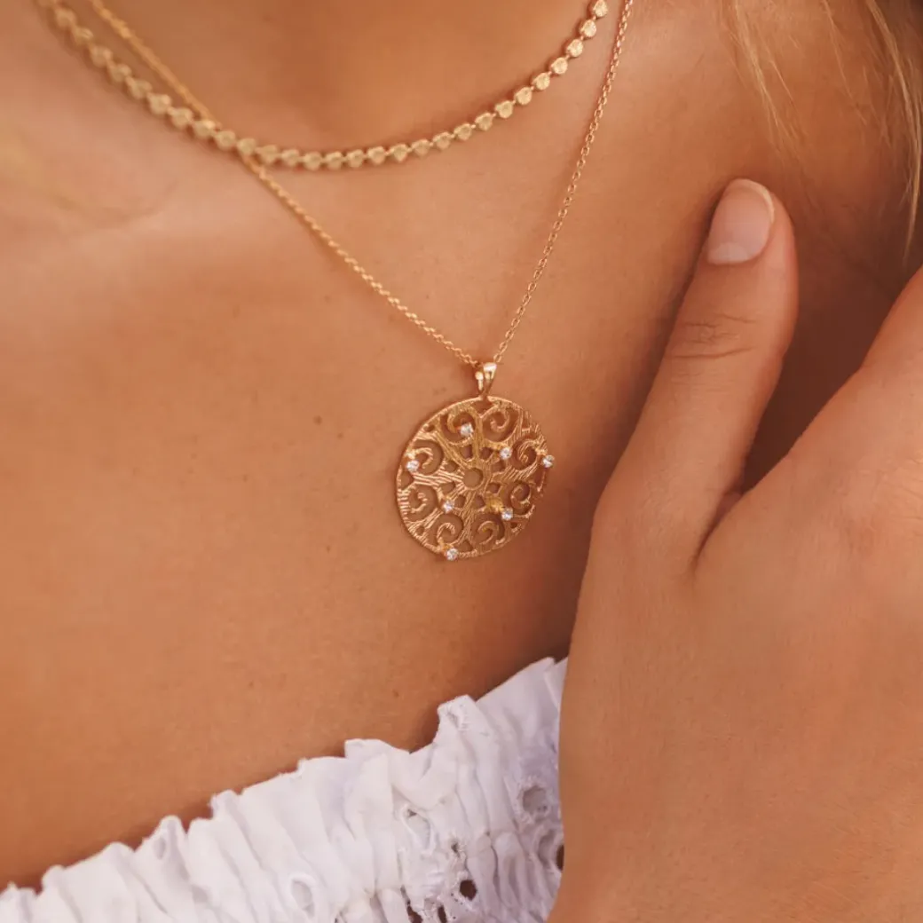 Evanna Necklace/Crystal