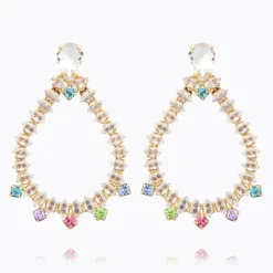 Lily Earrings/Rainbow Combo