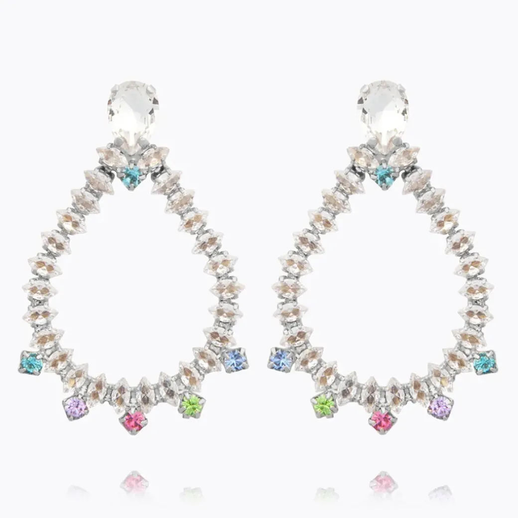 Lily Earrings/Rainbow Combo