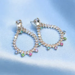Lily Earrings/Rainbow Combo