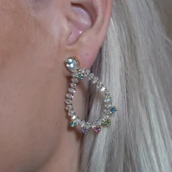Lily Earrings/Rainbow Combo