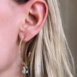Lydia Loop Earrings