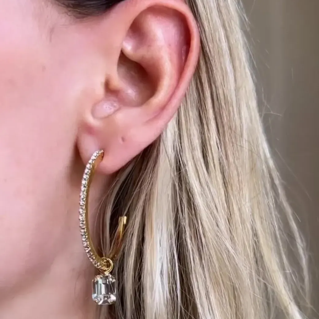 Lydia Loop Earrings