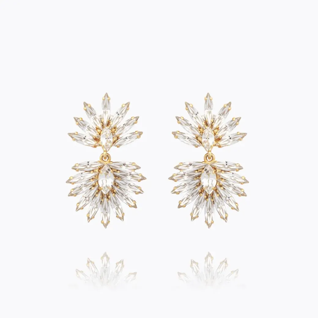 Mini Cina Earrings/Crystal