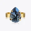 Mini Drop Ring/Denim Blue