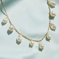 Olympia Necklace/Pearl