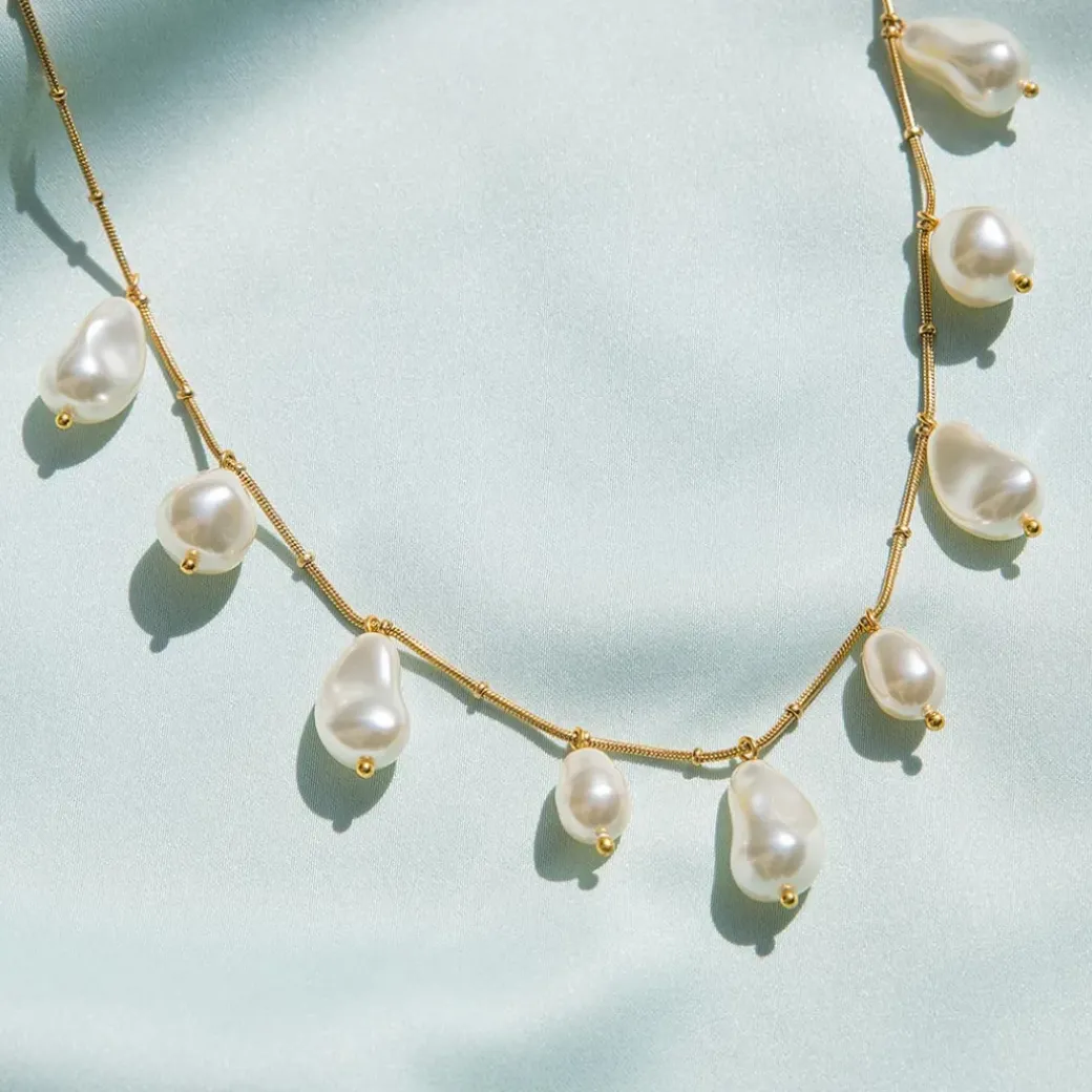 Olympia Necklace/Pearl