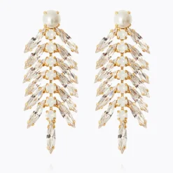 Pearl Feather Earrings (Limited Edition)