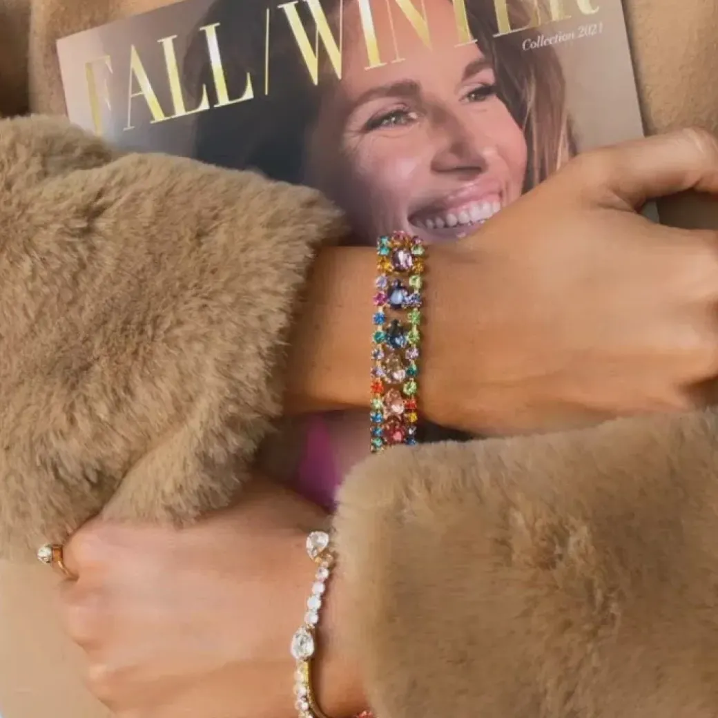 Penelope Bracelet/Rainbow Combo