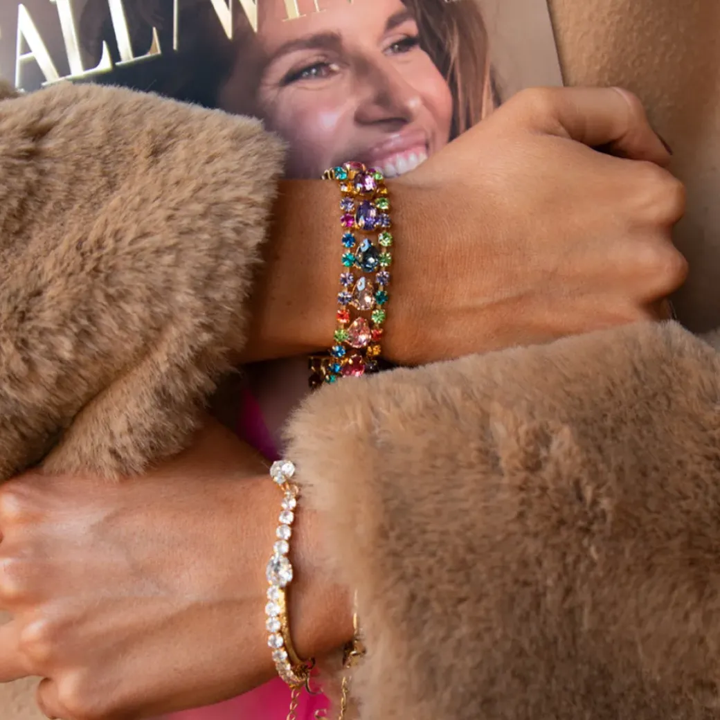 Penelope Bracelet/Rainbow Combo
