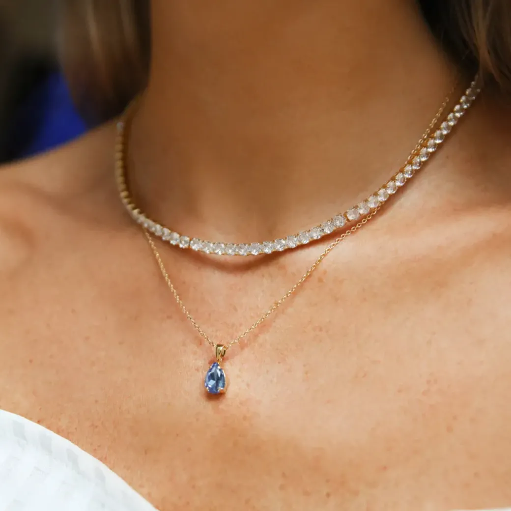Petite Drop Necklace