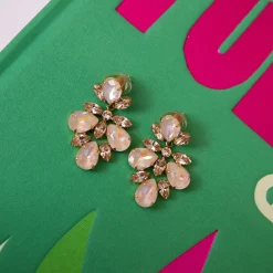 Selene Earrings/Ivory Cream Delite